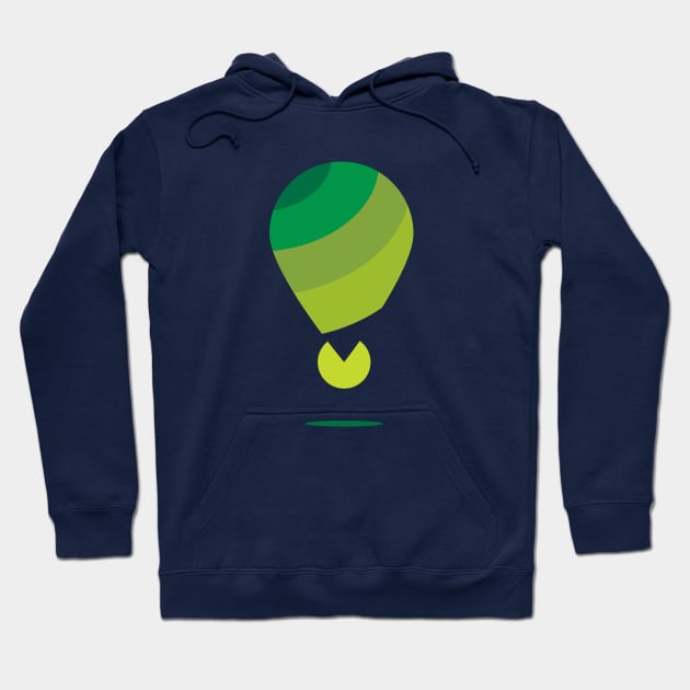 Midnight Hot Air Balloon Hoodie by avogday